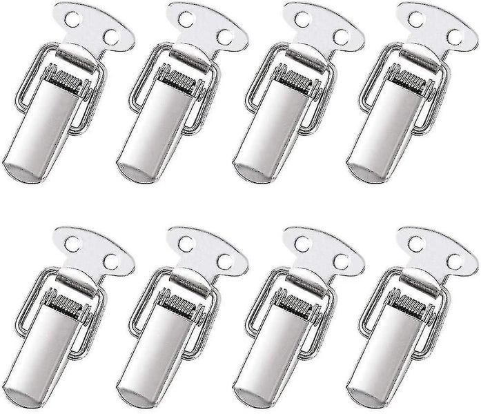 8 Pcs Lever Latch Spring Latch With Hook Stainless Steel Latch For Cabine Carousel 1