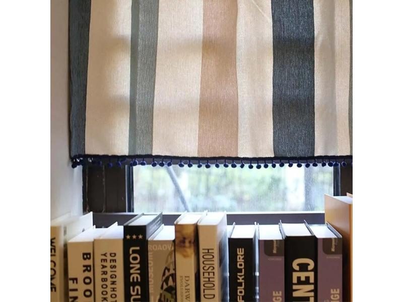 Boho Tassels Window Curtain Panel For Darkening Kitchen Bathroom Living Room Carousel 2