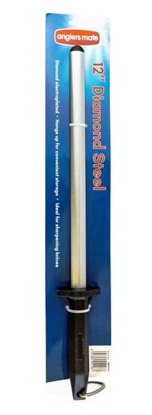 Anglers Mate 12" Diamond Steel Knife Sharpener Carousel 2
