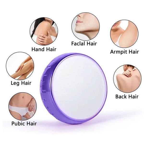 Diamond Shape Nano Crystal Hair Remover Painless Reusable Hair Eraser Carousel 1