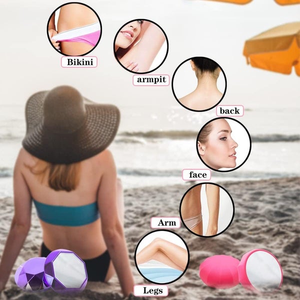 Diamond Shape Nano Crystal Hair Remover Painless Reusable Hair Eraser Carousel 10
