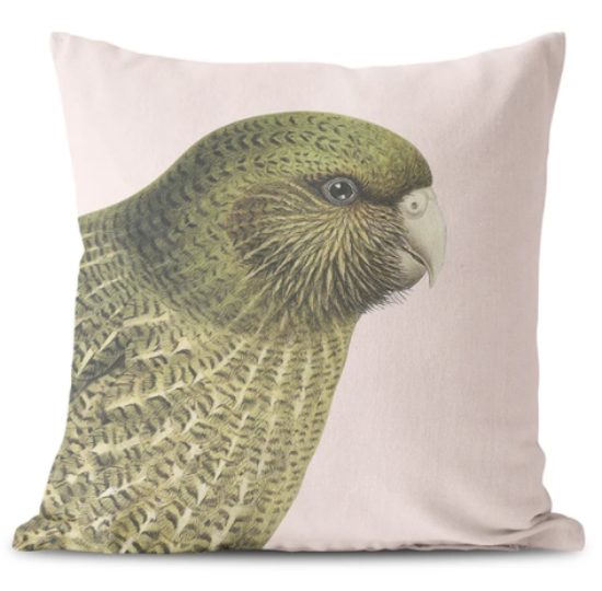 Hushed Bird Kakapo Cushion Cover Carousel 1