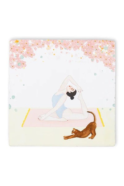 Strike a Pose Ceramic Tile630008908138251119