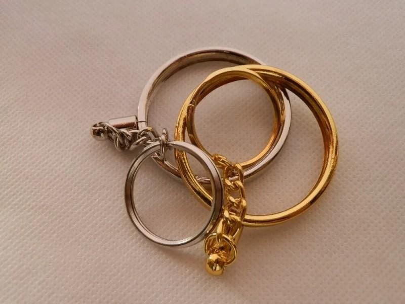 45mm Necklace / Bezel New Challenge Coin Holder Coin Hook Pendant Key Ring Carousel 2