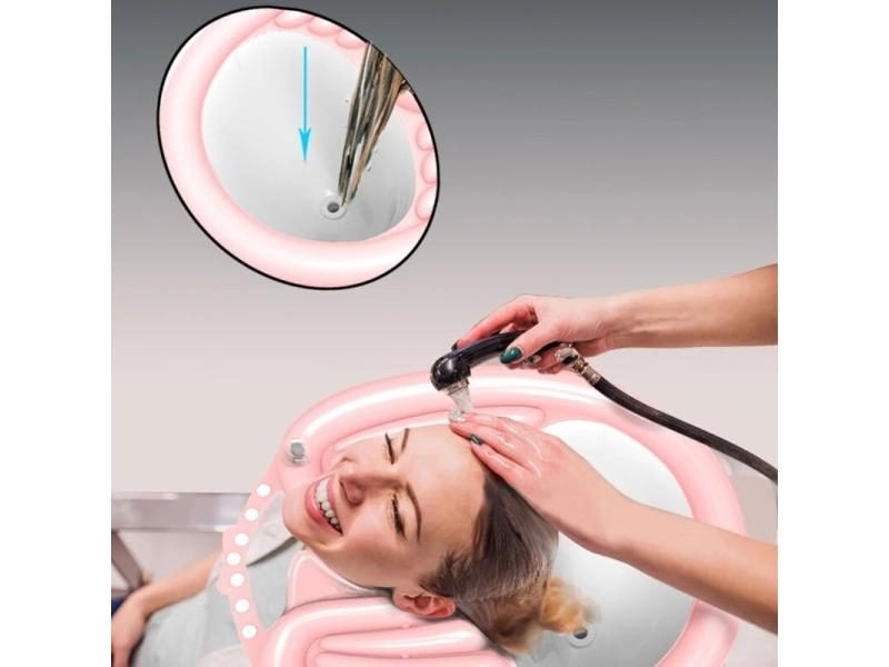 Portable Inflatable Hair Washing Tray Shampoo Bowl Washing Cutting Hair Without Carousel 1