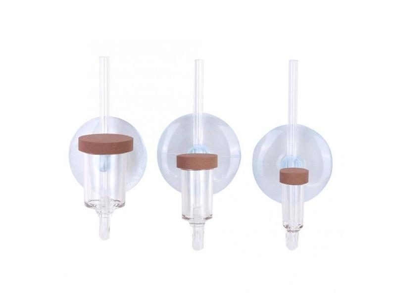 Fish Tank Transparent Acrylic CO2 Refiner With Suction Cup Mini Diffuser Carousel 2