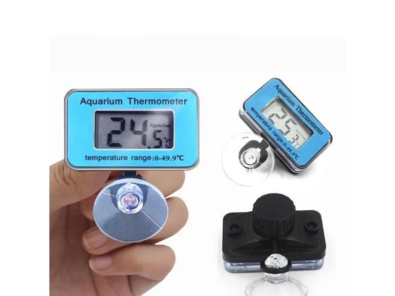 Aquarium Thermometer LCD Digital Waterproof Fish Tank Water Temperature With Carousel 1