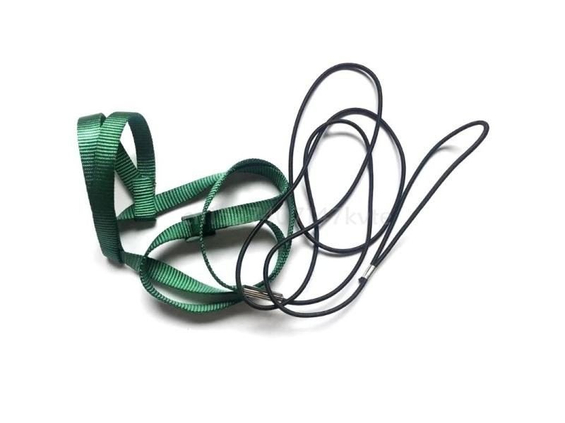 Parrot Bird Harness Leash Adjustable Anti-Bite Training Rope Outdoor Flying Carousel 1