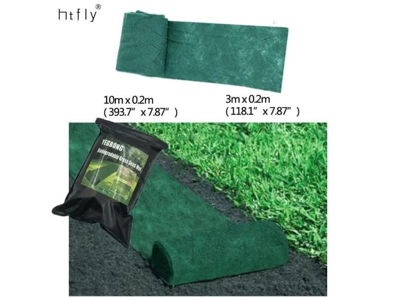 Biodegradable Grass Seed Growth Mat For Garden Veg Planting Carousel 2