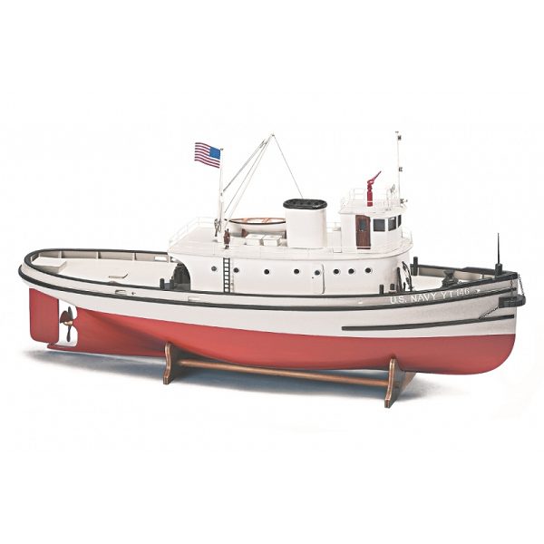 Billing Boats 708 RC Kit: 1/50 USS Hoga YT146 - Pearl Harbor Fleet Tug Carousel 1