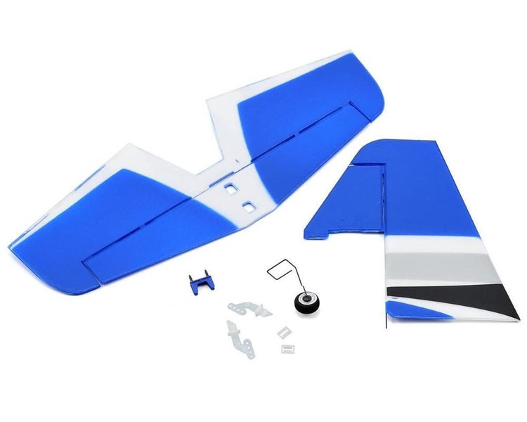 zE-Flite EFLU4960 Tail Set: UMX Sbach 3D Carousel 1