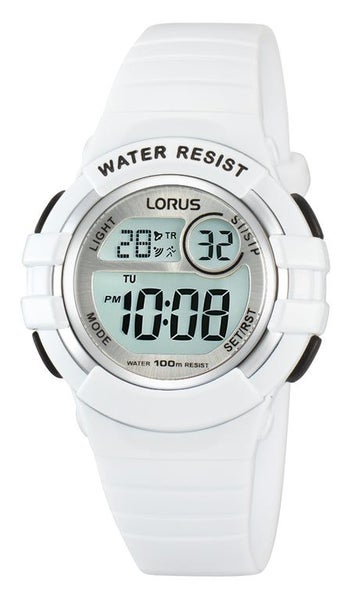 Lorus Youth Digital Watch - White Carousel 1