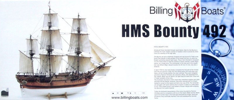 Billing Boats 492 1/50 HMS Bounty Carousel 2
