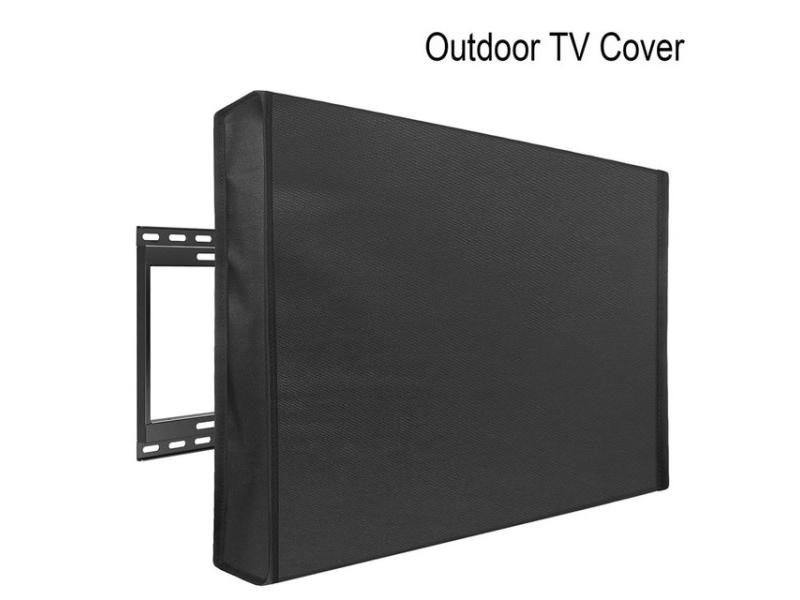 Outdoor TV Cover 22'' To 70'' Inch Weatherproof And Dustproof TV Enclosure For Carousel 1