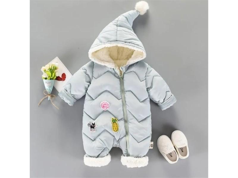 -30 Degree New Winter Overalls For Kids Coat Baby Snow Wear Newborn Snowsuit Carousel 1
