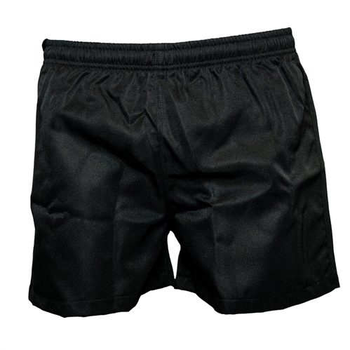 SILVER FERN RUGBY SHORTS BLACK 5XL Carousel 1