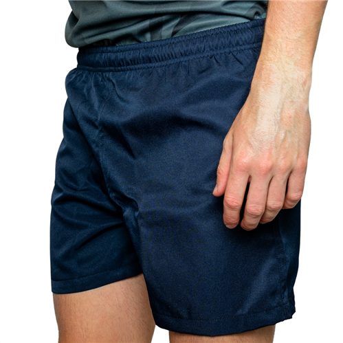 SILVER FERN JUNIOR RUGBY SHORTS NAVY KIDS' 6 Carousel 2