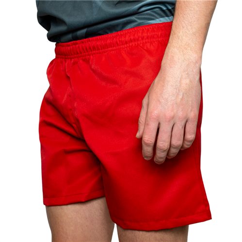 SILVER FERN RUGBY SHORTS RED SMALL Carousel 3