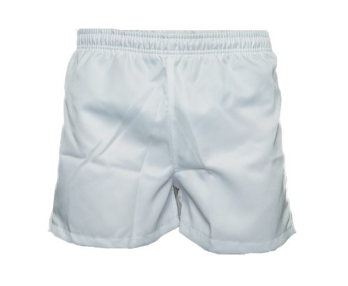 SILVER FERN JUNIOR RUGBY SHORTS WHITE KIDS' 8 Carousel 1