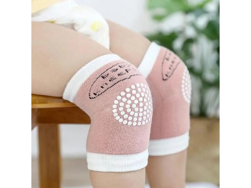 Cotton Children's Knee Pads For Spring Autumn Winter Non-slip Baby Crawling Carousel 1