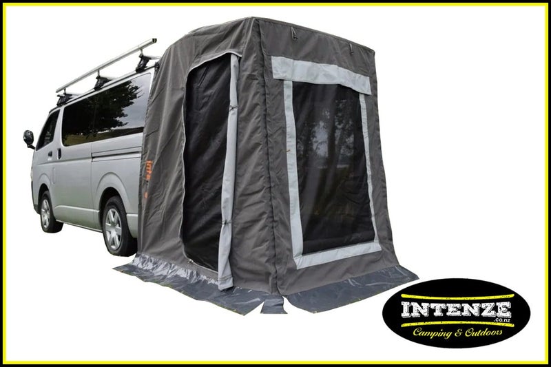 Intenze Online Camping Warehouse Rear Van Awning –suit Toyota Hiace 2004-Present Carousel 1