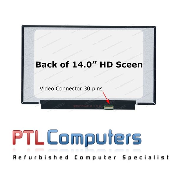 14'' Laptop Screen Slim EDP 30 Pin NT140WHM-N44 Matt ( No Bracket ) 1366x768 Carousel 1