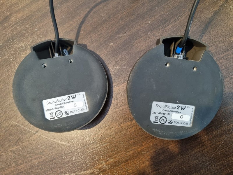 Polycom Soundstation 2W expandable microphone x2 Carousel 2