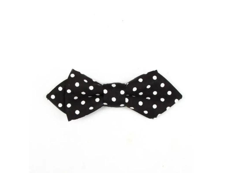Dot Cotton Bow Ties Pin Kids Boys Tie Baby Bowties Children Necktie Brooch Carousel 2