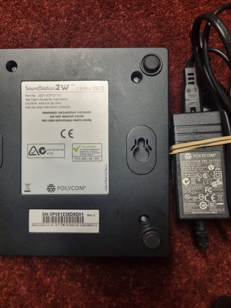 Polycom Soundstation 2W Wireless Dect Base Station Carousel 2
