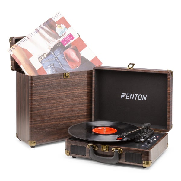 Record Player Briefcase Style and Record Case Carousel 1