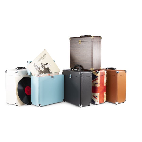 Record Player Briefcase Style and Record Case Carousel 14