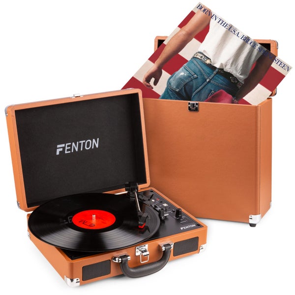 Retro Record Player bonus Record Case Carousel 1
