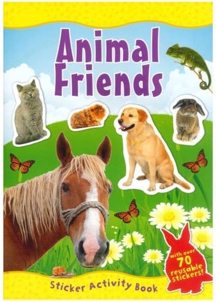 Animal Friends Sticker Activity Book Carousel 1
