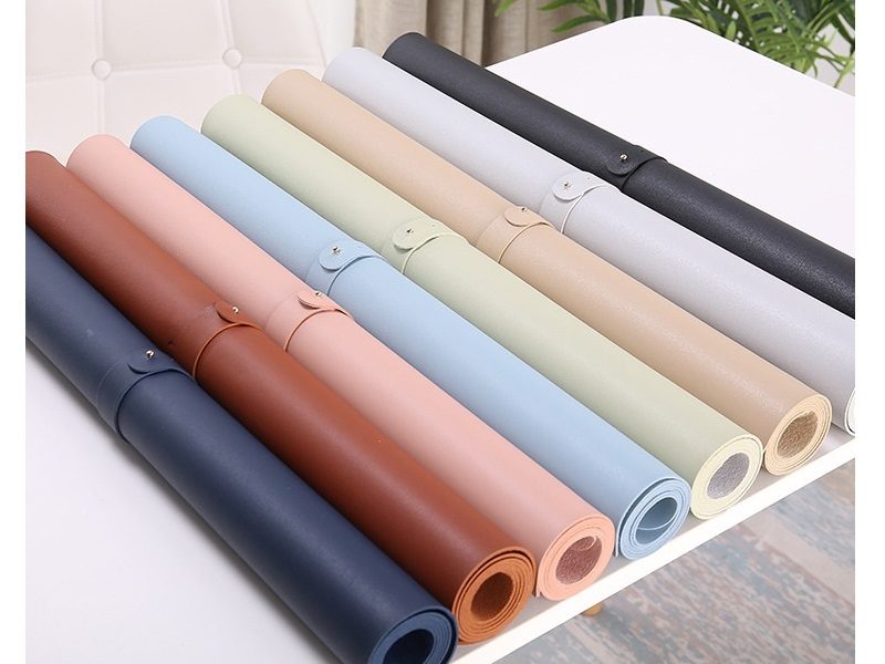 90*45cm PU Leather Desk Mat Computer Laptop Keyboard Mouse Pad Office Carousel 2