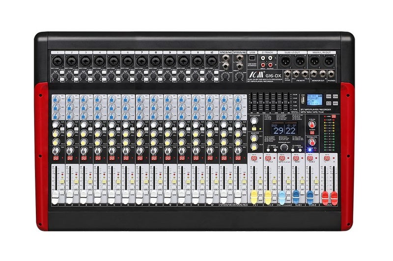 ICM G16-DX 16 Channel DSP/USB Interfaces Professional Mixer (MX13) Carousel 1