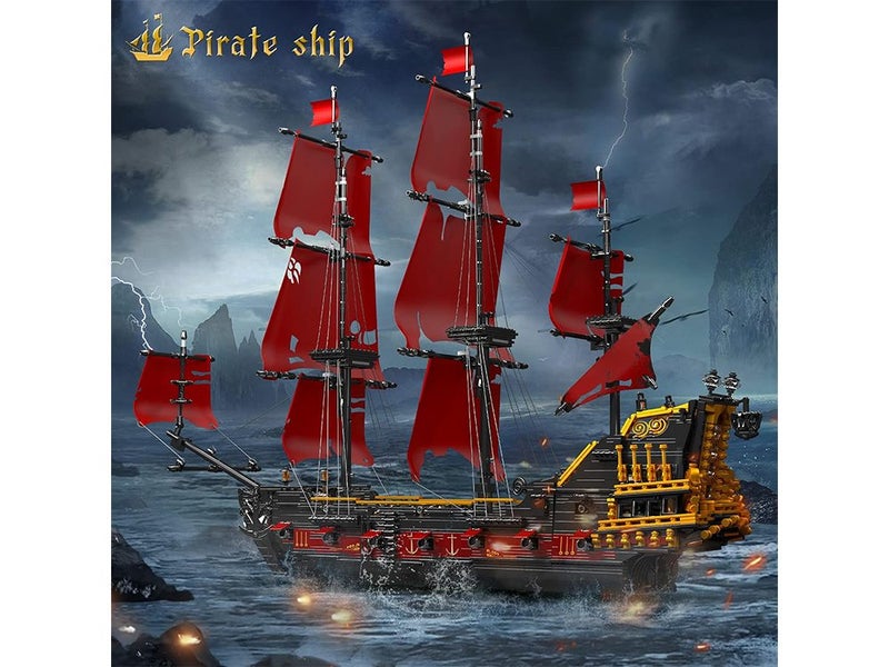Quality Construction Set Stunning Queen Anna's Ship, Ideal Gift Carousel 6
