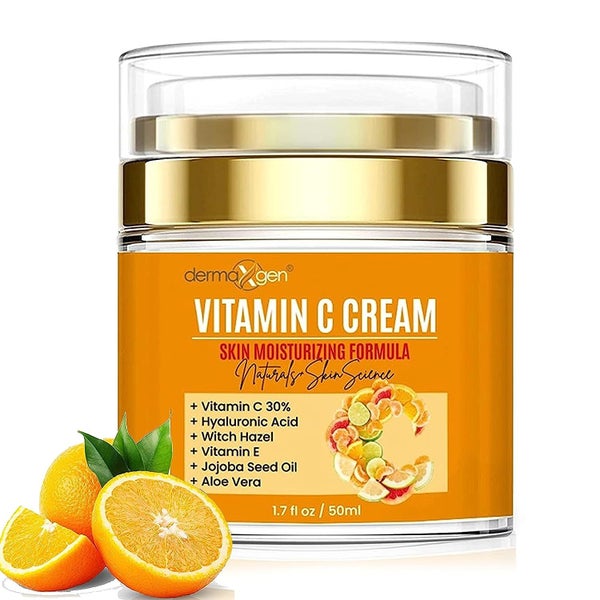 VItamin C Moisturizing Cream - Organic Glowing Skin Anti-Aging, 50ml Carousel 1