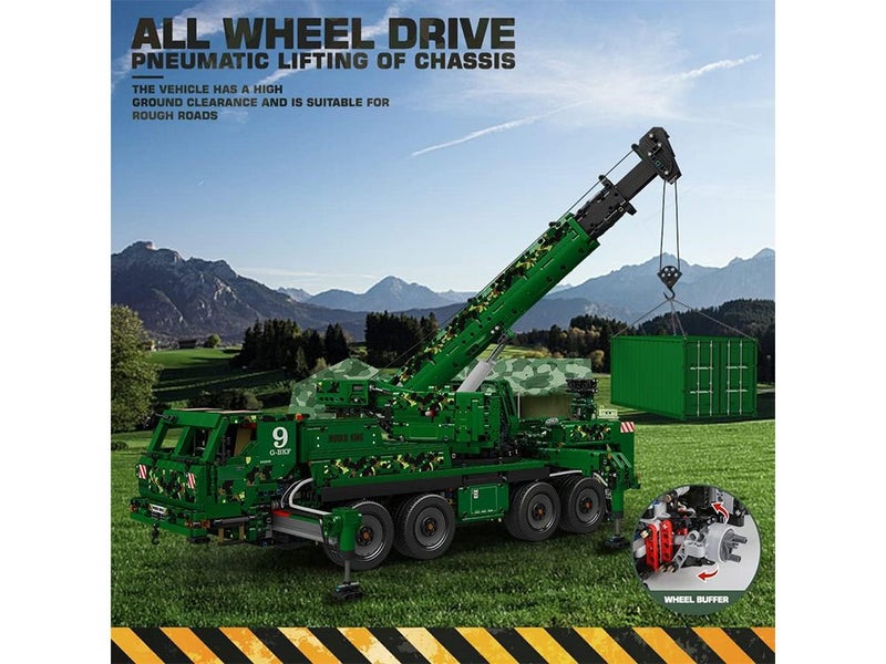Brand New Mechanical Crane Building Sets Toy, Electric Crane Toy Building Kits Carousel 2