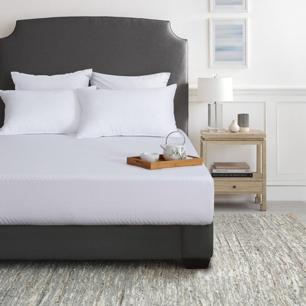 Dreamaker Bamboo Cotton Jersey Waterproof Mattress Protector - King Bed Carousel 1