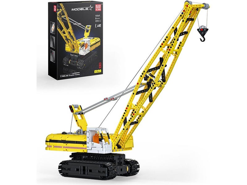 Brand New Crawler Crane Building Sets Toy, 1292PCS Electric Construction Set Carousel 1