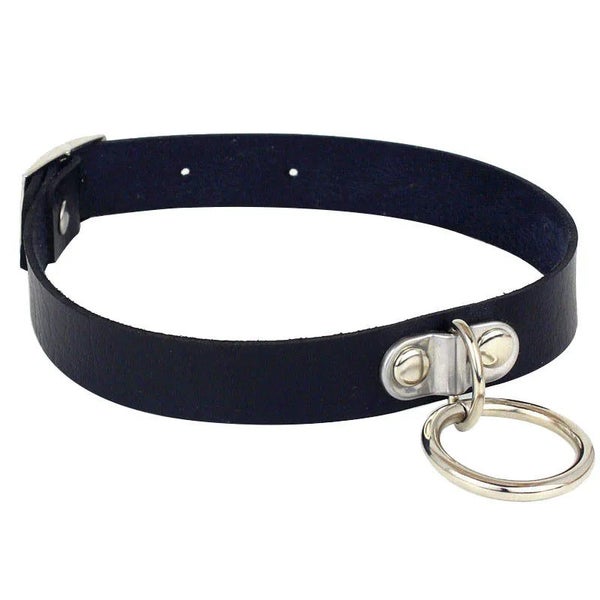 New Cosplay Harajuku Punk Rock Gothic Collar Choker Sexy PU Leather Heart CHK12N Carousel 1