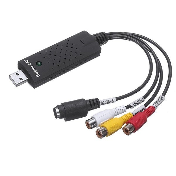 USB 2.0 Audio TV Video DVR to PC DVD VCR Converter Capture Card Recorder CHK12N Carousel 6