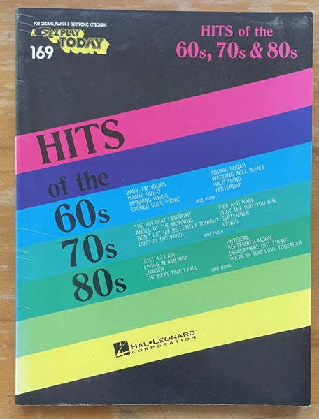 EZ-Play Today 169 Hits of the 60s, 70s & 80s Carousel 1