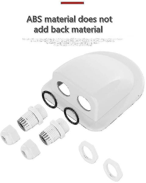 Hot Selling Starlight-roof Gland 2 Pieces Abs Cable Gland Double Hole Solar Ab Carousel 5
