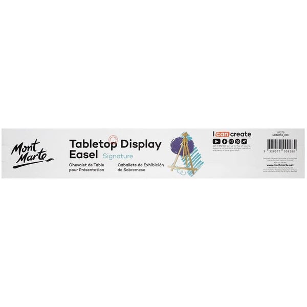 Tabletop Display Easel Signature - Mont Marte Carousel 2