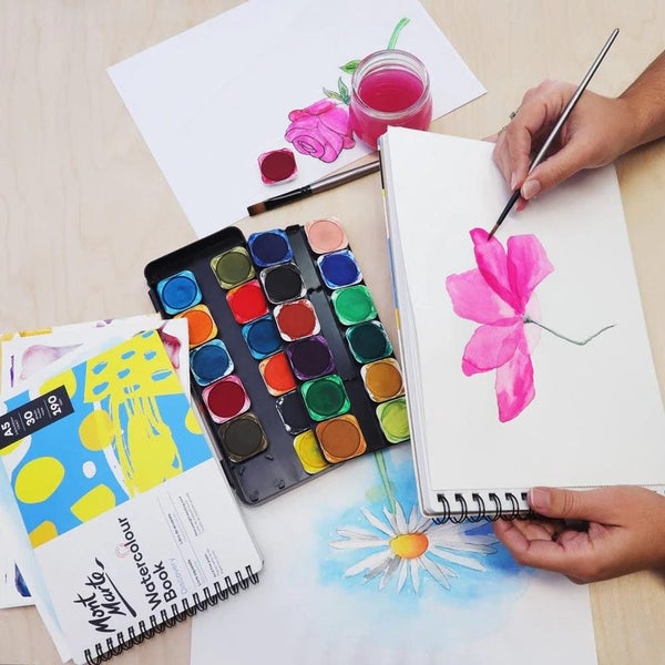 Watercolour Book Discovery A4 (8.3 X 11.7in) 30 Sheets 190gsm Carousel 5