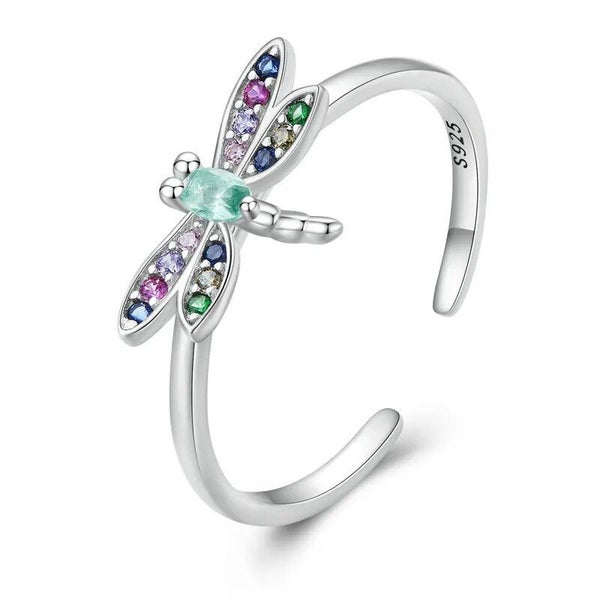 Adjustable Rings Authentic 925 Sterling Silver Stackable Engagement Zirco CHK12N Carousel 30