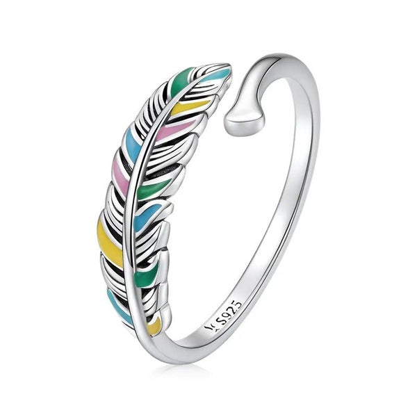 Adjustable Rings Authentic 925 Sterling Silver Stackable Engagement Zirco CHK12N Carousel 1