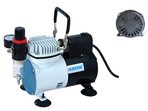 HS AF18-2 Compressor Kit with Fan and Airbrush Kit (No AirTank) Carousel 1