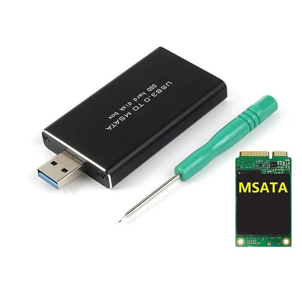MSATA to USB 5Gbps USB 3.0 to mSATA SSD Enclosure USB3.0 to mSATA Case Ha CHK12N Carousel 1